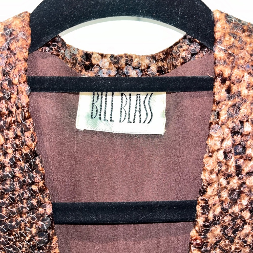Vintage Bill Blass Sequin Suit - Picture 4 of 15